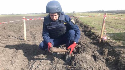 Рятувальники Херсонщини знищили вибухонебезпечні предмети часів Другої світової війни