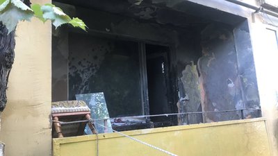 Батько з сином травмувалися під час пожежі в ужгородській багатоповерхівці