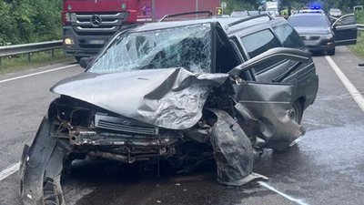 ДТП на автодорозі "Київ–Чоп" неподалік міста Сколе