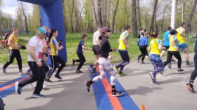 У Сумах організували перший в сезоні офлайн-забіг