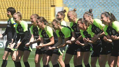 Вища ліга з футболу серед жінок: "Ворскла" — чемпіонки України сезону 2023/24.