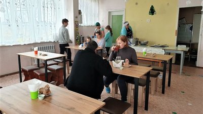 У дитсадку селища Нове на Кіровоградщині облаштували гуртожиток для переселенців У дитсадку селища Нове на Кіровоградщині облаштували гуртожиток для переселенців