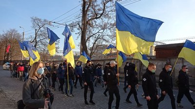 У Тернополі провели акцію, присвячену 78 річниці Дивізії "Галичина"