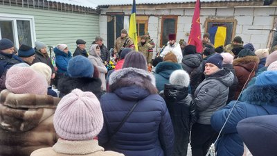 Мешканці Лебедина попрощалися з захисником Сергієм Керстюком