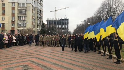 У Черкасах вшанували пам’ять захисників Дебальцевського плацдарму