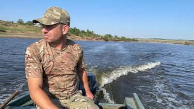 Державний інспектор Миколаївської області Олександр Щербина, 6 липня 2023 року. Державний інспектор Миколаївської області Олександр Щербина, 6 липня 2023 року.