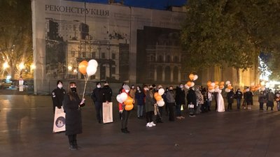 Акція "16 днів проти насильства" в Одесі Акція "16 днів проти насильства" в Одесі