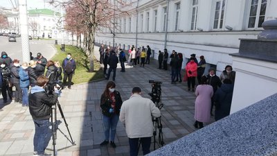 У Полтаві протестують підприємці - хочуть відкриття ринків