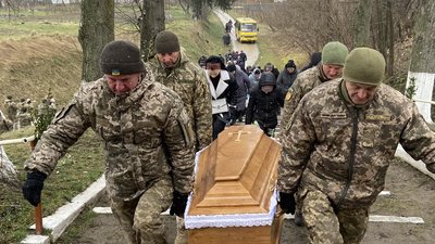 Похорон Михайла Хомина, Саранчуківська громада, 19 березня, 2024 Похорон Михайла Хомина, Саранчуківська громада, 19 березня, 2024