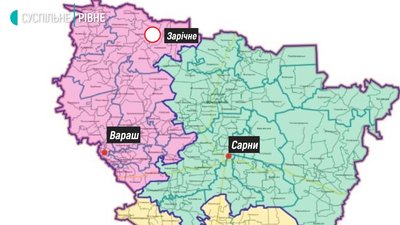 Зарічне – проти: найпівнічніший район Рівненщини не хоче укрупнення з Варашем