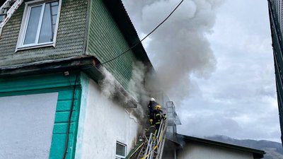 На Закарпатті рятувальники ліквідували пожежу у школі