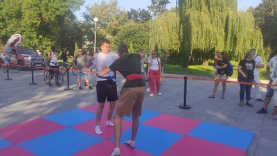 У Тернополі відбувся спортивний захід на підтримку ЗСУ