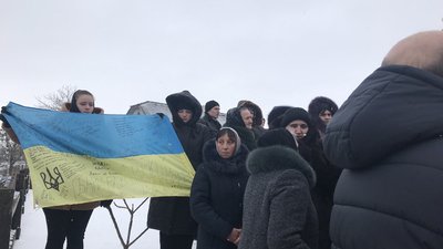 На Тернопільщині попрощалися із загиблим військовослужбовцем Іваном Морозом
