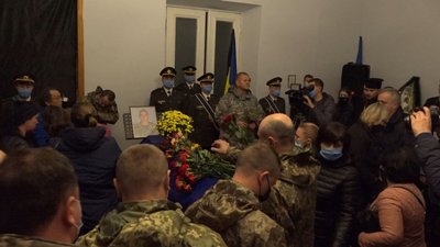 Прощання з курсантом Дмитром Донцем Прощання з курсантом Дмитром Донцем