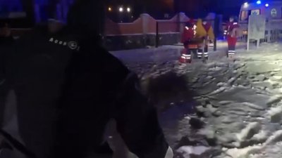У Черкасах з-під криги на Дніпрі врятували чоловіка