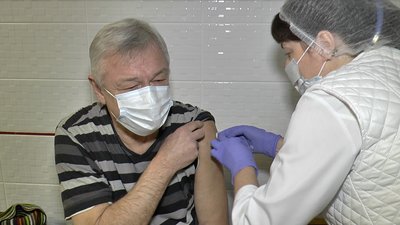 На Полтавщині понад півтори сотні медиків отримали трете щеплення від COVID-19 На Полтавщині понад півтори сотні медиків отримали трете щеплення від COVID-19