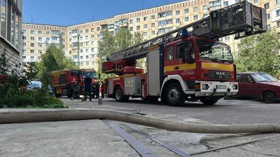 пожежа, рятувальник, загоряння, ДСНС, Житомир