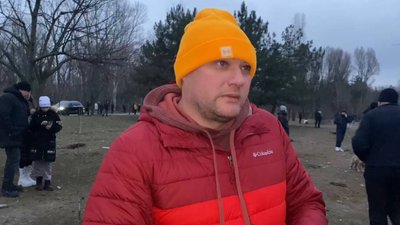 Ракетний удар по Дніпру: шо кажуть очевидці Ракетний удар по Дніпру: шо кажуть очевидці