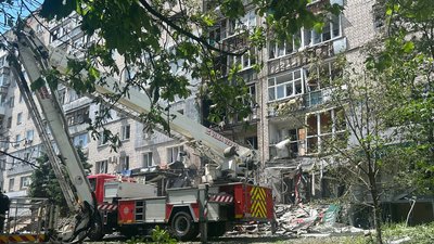 атака на багатоповерхівку, Павлоград