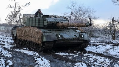 Український військовослужбовець 5-ї окремої важкої механізованої бригади ЗСУ