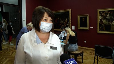 Вперше у Житомирі донори здавали кров у музеї