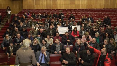 Жителі Снятинщини протестували проти приєднання до Заболотівської ОТГ