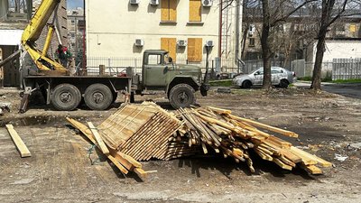 Зруйнований будинок на Сталеварів, 16 у Запоріжжі: на якому етапі роботи з консервації Зруйнований будинок на Сталеварів, 16 у Запоріжжі: на якому етапі роботи з консервації
