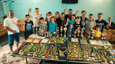 Школа чемпіонів у селі Запорізької області