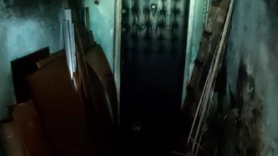 Наслідки пожежі у багатоповерхівці