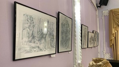 "33 витязі": у Миколаєві відкрилась виставка робіт місцевого художника Сергія Пантелейчука "33 витязі": у Миколаєві відкрилась виставка робіт місцевого художника Сергія Пантелейчука
