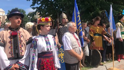 Відзначення Дня української державності та 1035-ої річниці хрещення Київської Русі Відзначення Дня української державності та 1035-ої річниці хрещення Київської Русі