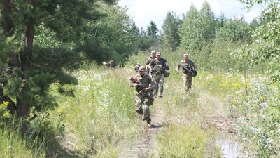 Бригада ТРО Тернопільщини приймає участь у конкурсі на кращий стрілецький взвод Бригада ТРО Тернопільщини приймає участь у конкурсі на кращий стрілецький взвод