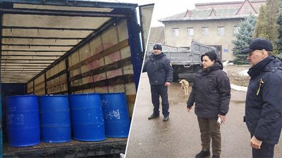 Рятувальники Кіровоградщини отримали 20 тисяч літрів піноутворювача