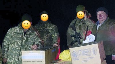 Жителі Радомишльської громади зібрали гроші та передали на фронт два тепловізори для воїнів ЗСУ