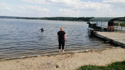 Пляж у місті Гайворон