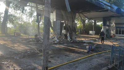 Житомир, Малин, АЗС, вибух, удар, БпЛА, 15 липня 2026 року