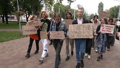 Організатор акції Даніл Хмарний Організатор акції Даніл Хмарний