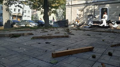 житомир, обстріл, дрони, ліквідація наслідків