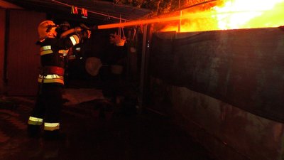 У Сумах вночі сталася пожежа У Сумах вночі сталася пожежа