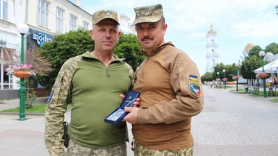 Командувач ОТУ "Суми" Олександр Нестеренко отримав відзнаку "За заслуги перед Сумщиною" ІІІ ступеня
