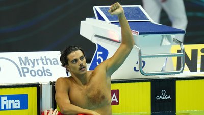 На чемпіонаті світу-2022 з плавання встановили перший світовий рекорд. Це зробив італієць Томас Чеккон: відео
