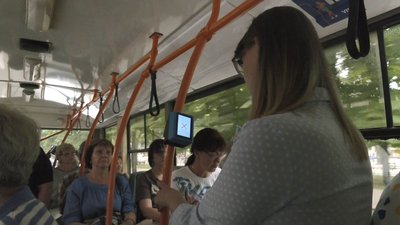 У черкаських тролейбусах до Дня захисників і захисниць зазвучала нова аудіоекскурсія