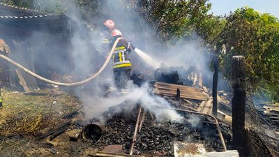 15 пожеж за добу: рятувальники Черкащини ліквідували займання на відкритих територіях
