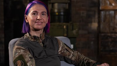 Мобілізація жінок, жінки в армії – Олена Риж із 47-ї ОМБр