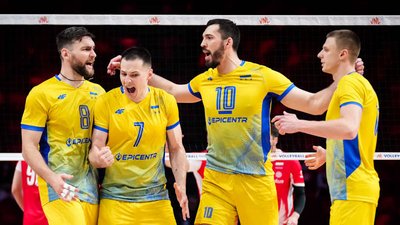 Збірна України з волейболу у матчі з Польщею у Лізі націй-2026