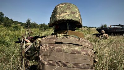 Українські військові на Харківському напрямку