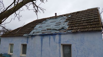 У Баловному, що на Миколаївщині, через обстріли пошкоджені 80 будинків
