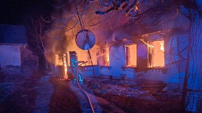 На Уманщині горів приватний будинок