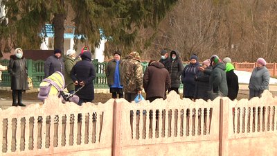 На Житомирщині жителі села Бистриївка мітингували проти закриття місцевої школи
