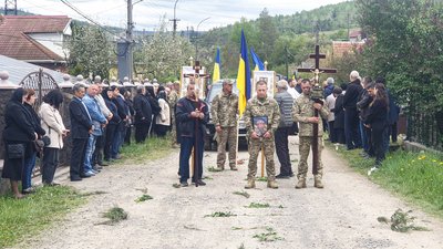 Василь Мадяр, Воловець, похорон